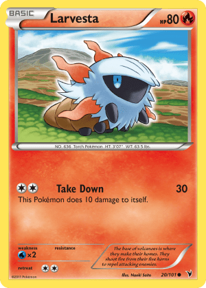 Larvesta (Reverse Holofoil)