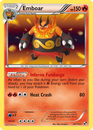 Emboar (Holofoil)