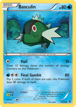 Basculin (Reverse Holofoil)