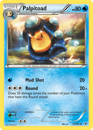 Palpitoad (Reverse Holofoil)