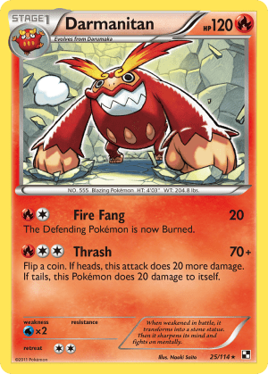 Darmanitan (Reverse Holofoil)