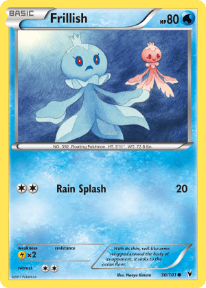 Frillish (Reverse Holofoil)
