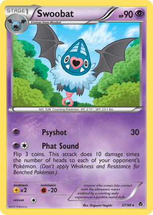 Swoobat (Reverse Holofoil)