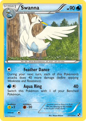 Swanna (Reverse Holofoil)