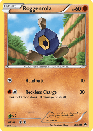 Roggenrola (Reverse Holofoil)