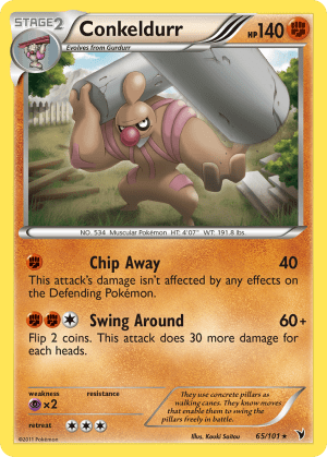 Conkeldurr (Reverse Holofoil)