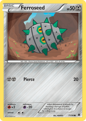 Ferroseed (Reverse Holofoil)