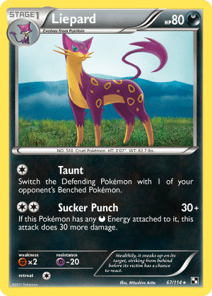Liepard (Reverse Holofoil)