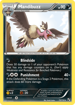 Mandibuzz (Reverse Holofoil)
