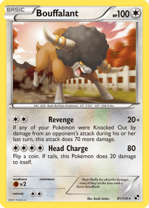 Bouffalant (Reverse Holofoil)