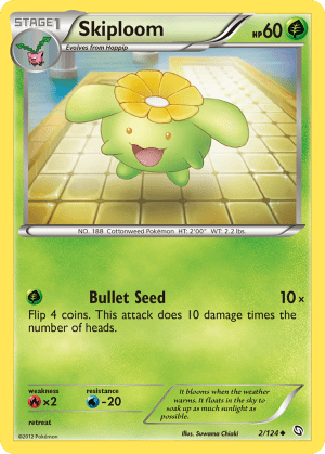 Skiploom (Reverse Holofoil)