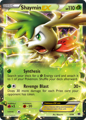 Shaymin-EX (Holofoil)