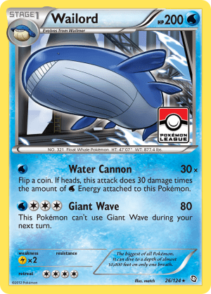 Wailord (Reverse Holofoil)