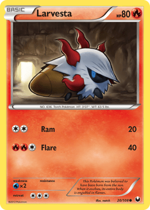 Larvesta (Reverse Holofoil)