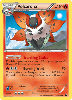 Volcarona (Holofoil)