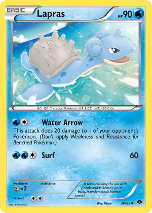 Lapras (Reverse Holofoil)