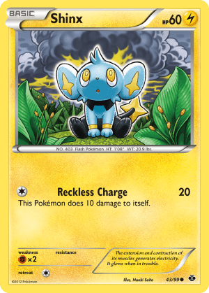 Shinx (Cracked Ice Holofoil)