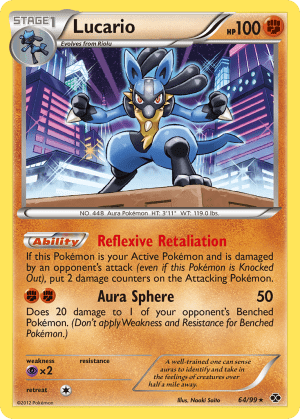 Lucario (Cosmos Holofoil)