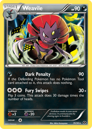 Weavile (Reverse Holofoil)