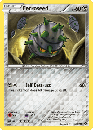 Ferroseed (Reverse Holofoil)