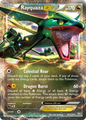 Rayquaza-EX (Sheen Holofoil)