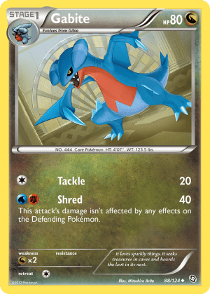 Gabite (Reverse Holofoil)