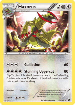 Haxorus (Holofoil)