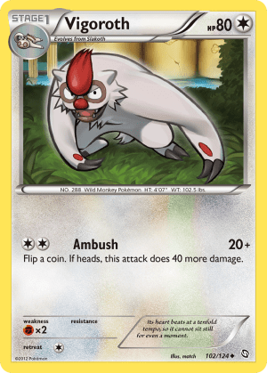 Vigoroth (Reverse Holofoil)