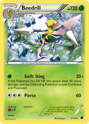Beedrill (Reverse Holofoil)