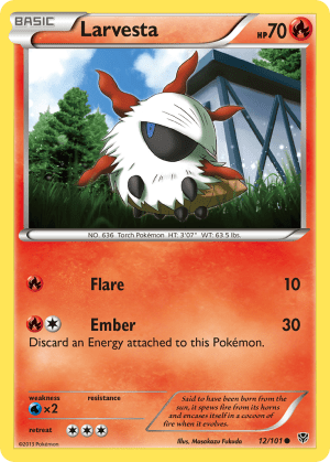 Larvesta (Reverse Holofoil)