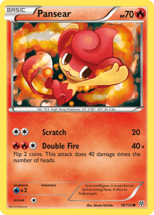 Pansear (Reverse Holofoil)