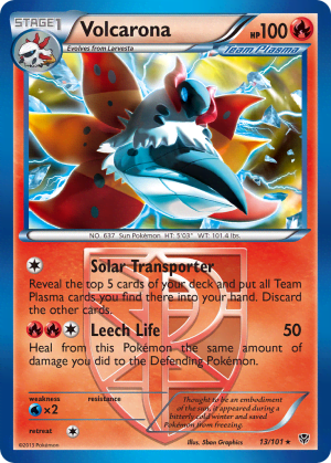 Volcarona (Cracked Ice Holofoil)