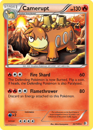 Camerupt (Reverse Holofoil)