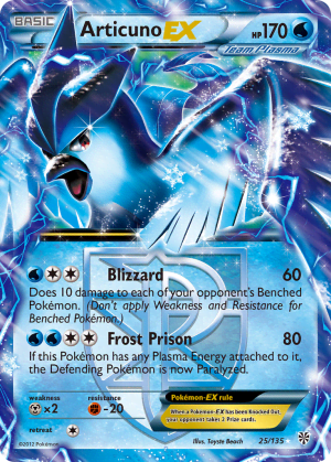 Articuno-EX (Holofoil)