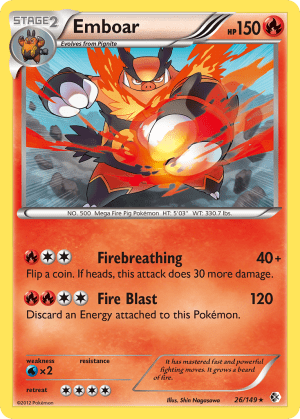 Emboar (Cosmos Holofoil)