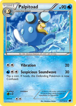 Palpitoad (Reverse Holofoil)
