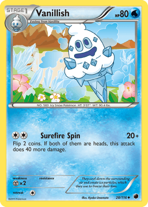 Vanillish (Reverse Holofoil)