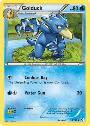 Golduck (Reverse Holofoil)