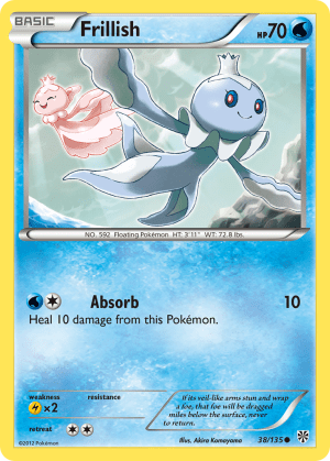 Frillish (Reverse Holofoil)