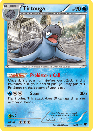 Tirtouga (Reverse Holofoil)