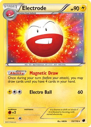 Electrode (Reverse Holofoil)