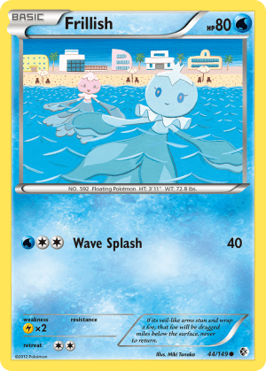 Frillish (Reverse Holofoil)