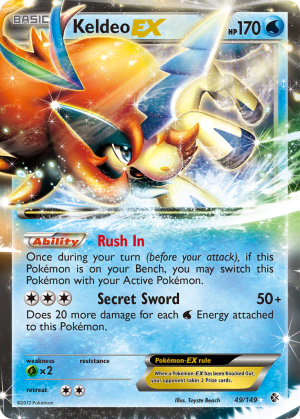 Keldeo-EX (Jumbo)