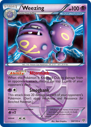 Weezing (Reverse Holofoil)