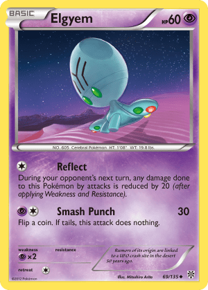 Elgyem (Reverse Holofoil)
