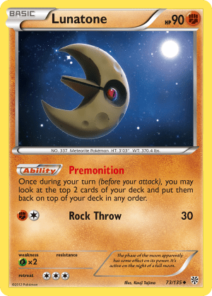 Lunatone (Reverse Holofoil)