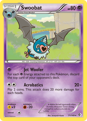 Swoobat (Reverse Holofoil)