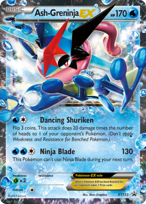 Ash-Greninja-EX (Holofoil)