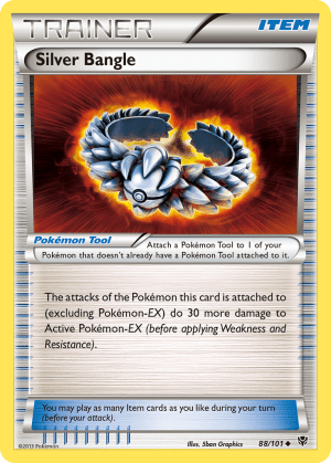 Silver Bangle (Reverse Holofoil)