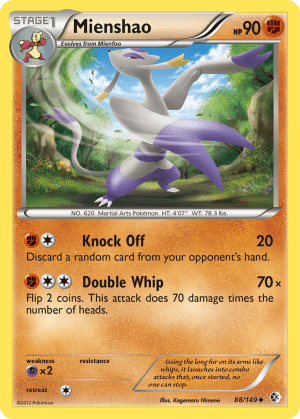 Mienshao (Reverse Holofoil)